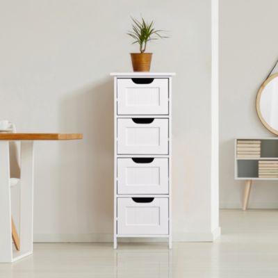 Bathroom Storage Cabinet, Freestanding Cabinet With Drawers