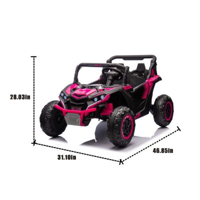 Streamdale 24V Kids' UTV with Remote and Safety Features