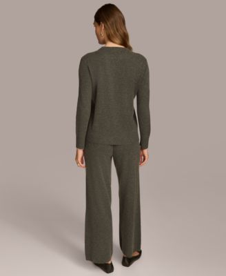 Donna Karan New York Cashmere Blend Sweater & Pants