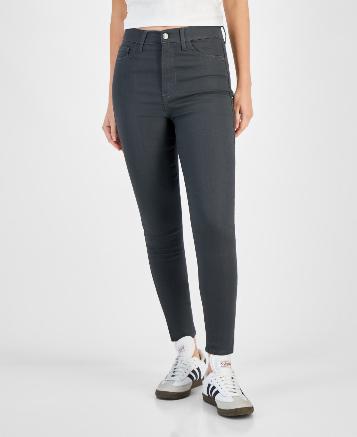 Juniors high waisted skinny jeans deals