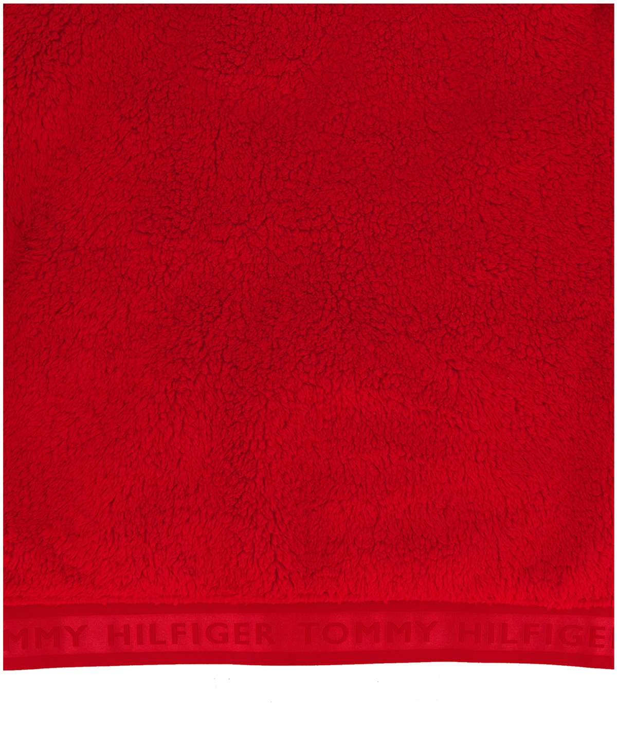 Tommy Hilfiger Baby Girl Minky Zip Front Hoodie