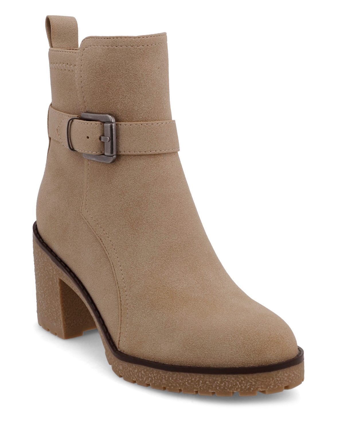 Women's Holt Block Heel Booties - Sand