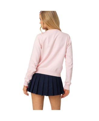 カーディガン HUECLOSET Y-neck knitwear cardigan SE501 Edikted Women's Shlo knitted cardigan - Macy's