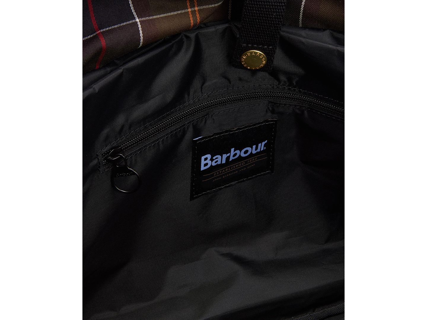 Мужская сумка Barbour Field Wax Duffle, цвет: Оливковый — фото 5
