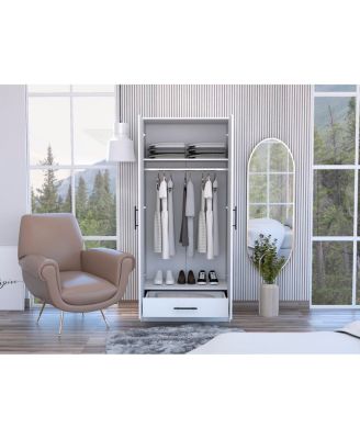 Streamdale Conway Rectangle Armoire White