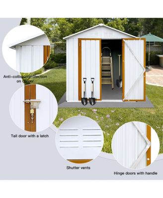 Outdoor Storage Sheds 4FTx6FT Apex Roof