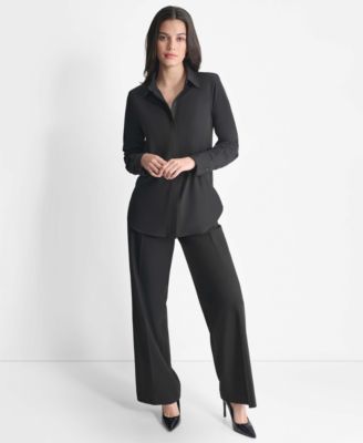 Women's Button-Front Blouse