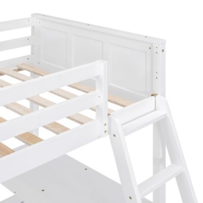 Twin Over Full Bunk Bed With