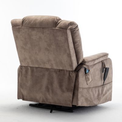 User-Friendly Electric Recliner Easy Assembly, Side Pockets
