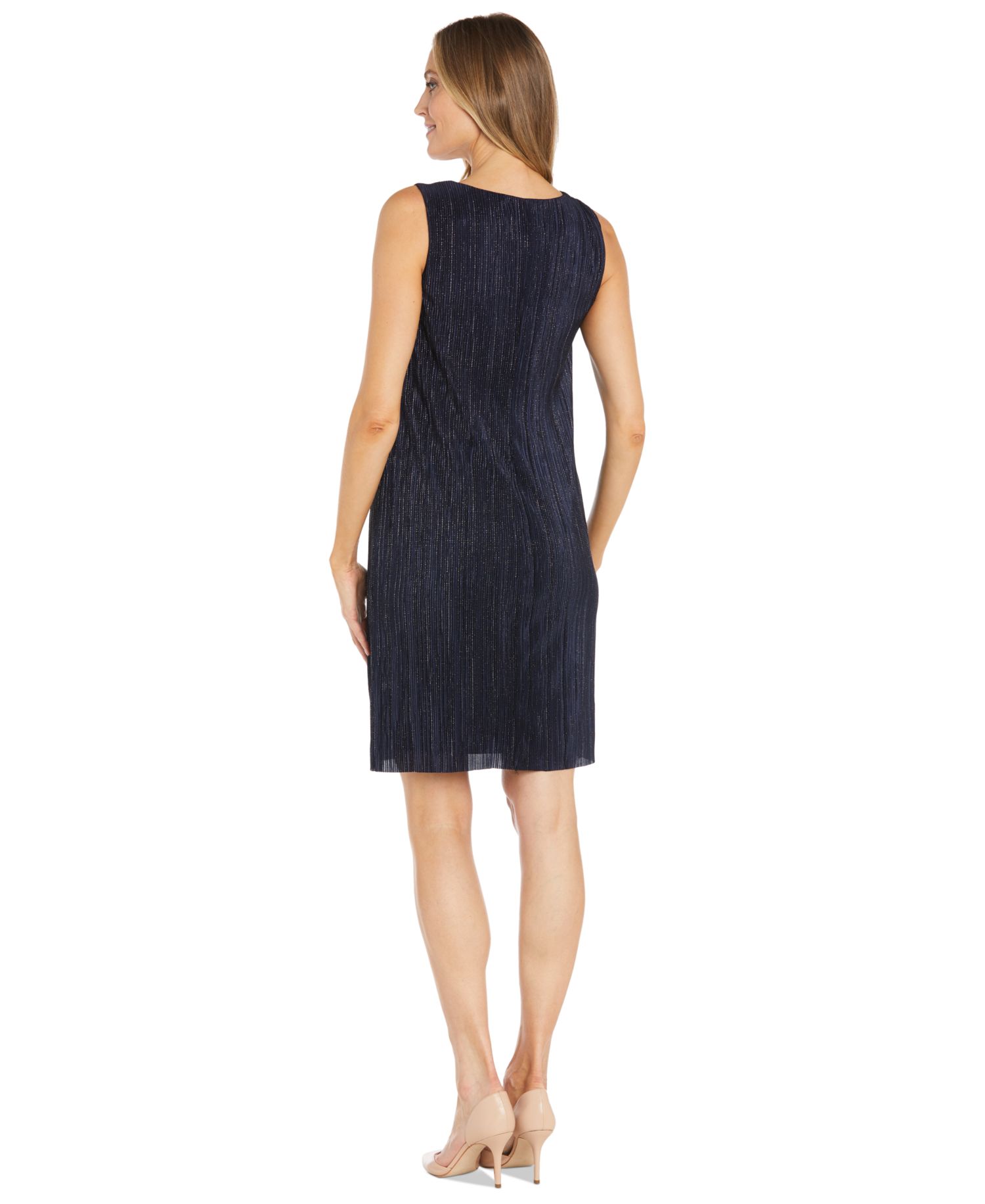 Women's Embellished-Neck Jacket Dress