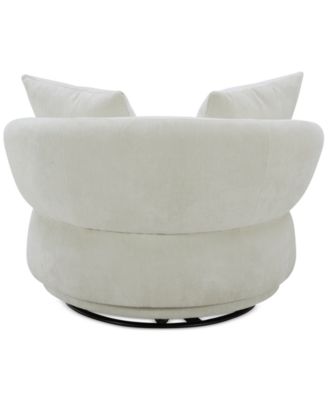 Ordesh Fabric Swivel Chair, Created for Macy's