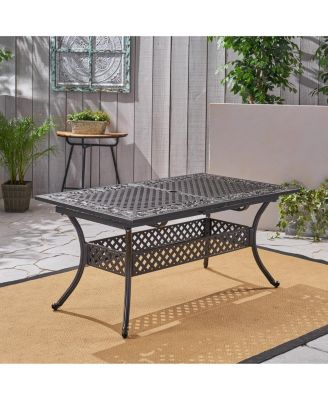 Phoenix Expandable Aluminum Dining Table