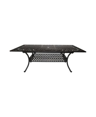 Phoenix Expandable Aluminum Dining Table
