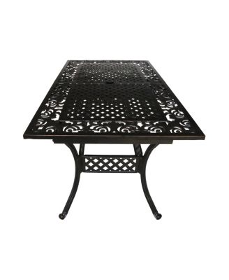Phoenix Expandable Aluminum Dining Table