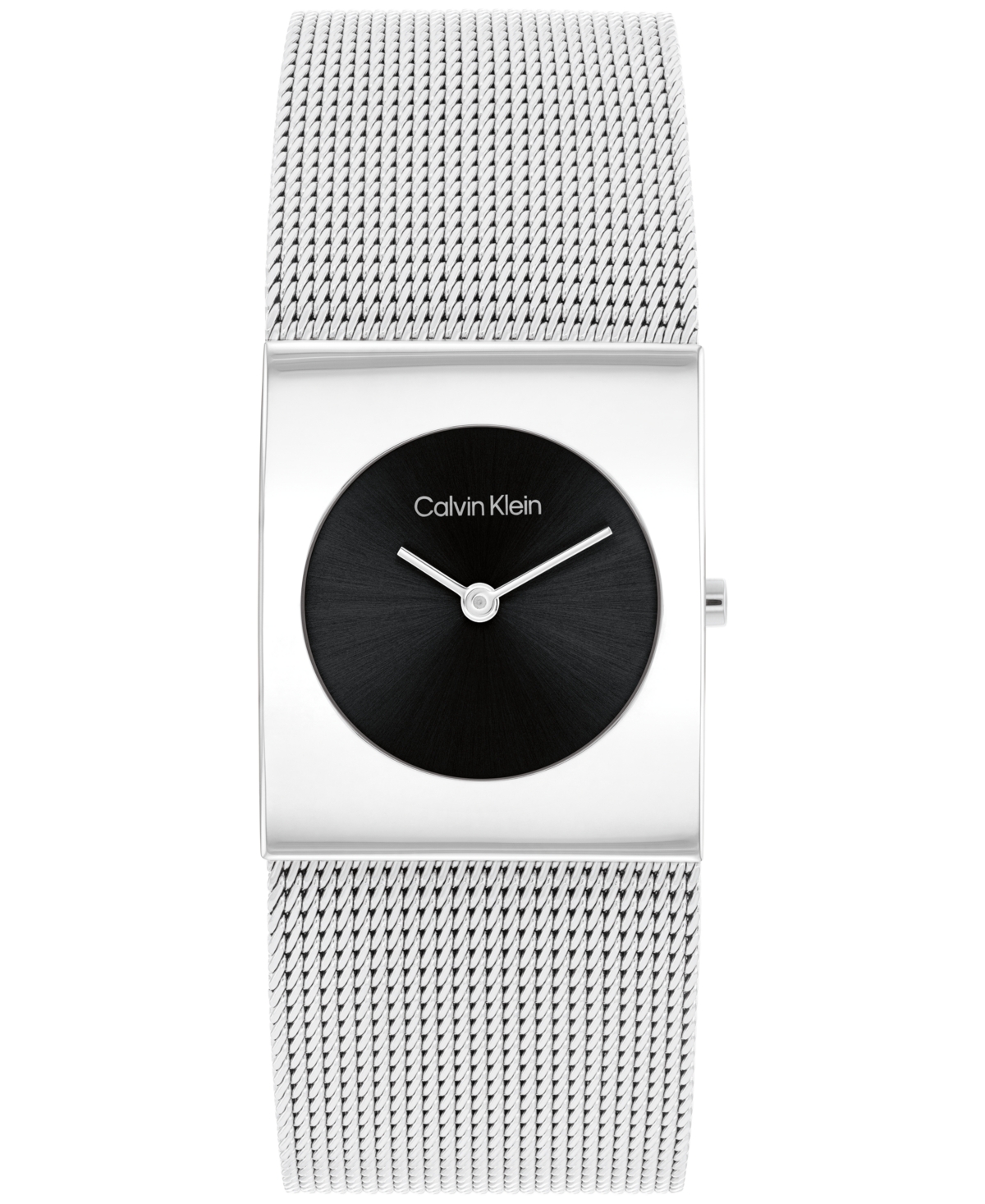 Women's Pulse Silver Stainless Steel Mesh Watch 26.40mm - Silver