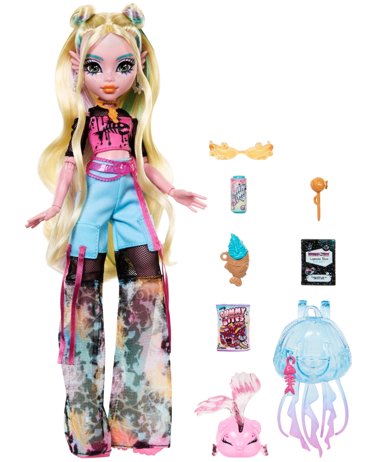 Shop Monster High Lagoona Blue Fashion Doll In Multi-color