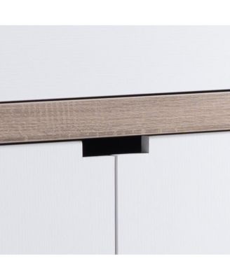 Streamdale Buffet White Dark Taupe