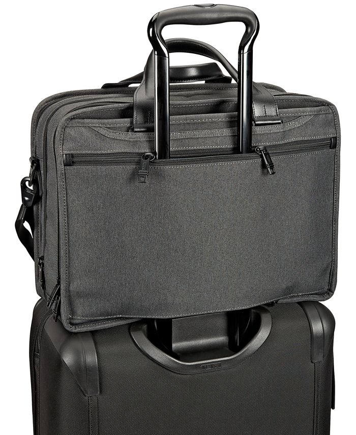 Tumi Alpha Expandable Organizer Computer Brief Macy's