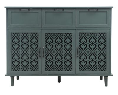 Versatile 3-Door Cabinet for Bedroom or Living Spaces
