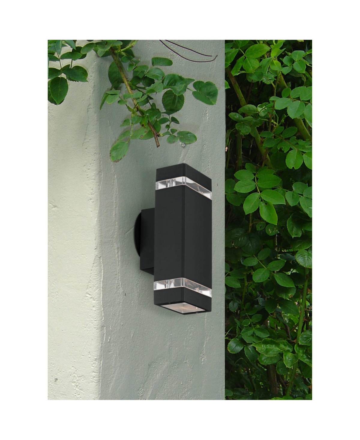 Sky ridge Modern Outdoor Wall Light Fixture2-Light Up Down 10 1/2
