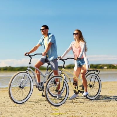 Streamdale 17-inch Single-Speed Cruiser Bike with Classic Comfort Features