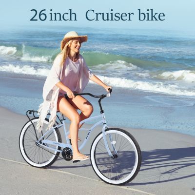 Streamdale 17-inch Single-Speed Cruiser Bike with Classic Comfort Features
