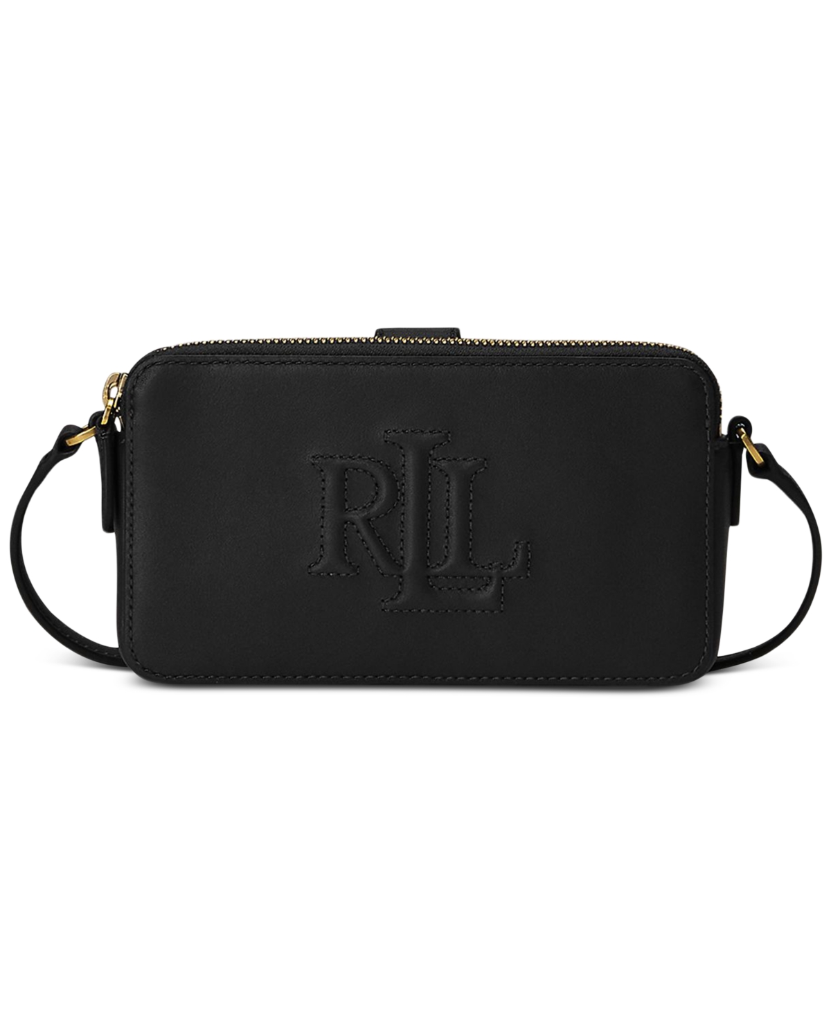 Lauren Ralph Lauren Witley Leather Crossbody Wallet