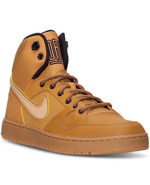Nike Men S Son Of Force Mid Winter Casual Sneakers From Finish