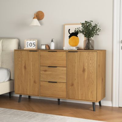 Multipurpose Spacious Sideboard Storage Cabinet, Sturdy and Durable
