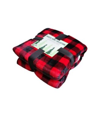 Arkwright Rustic Home Buffalo Plaid Throw Blanket, 50" x 70"