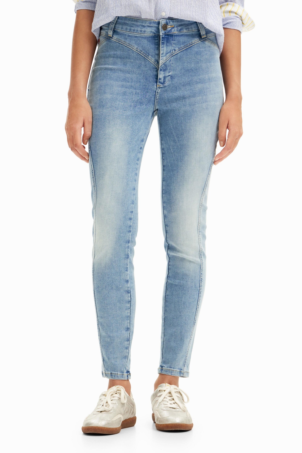 Desigual Women's Push-up skinny jeans