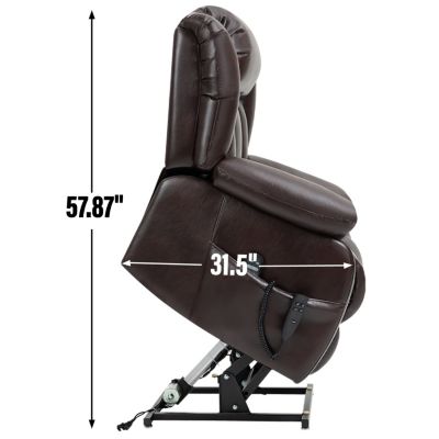 Electric Power Lift Recliner with Massage & Heat
