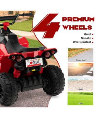 12V Kids Ride On ATV with High/Low Speed and Comfortable Seat