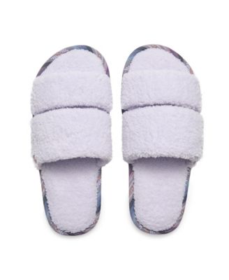 Women s Equinox Sherpa Double Strap Slippers / House Shoes
