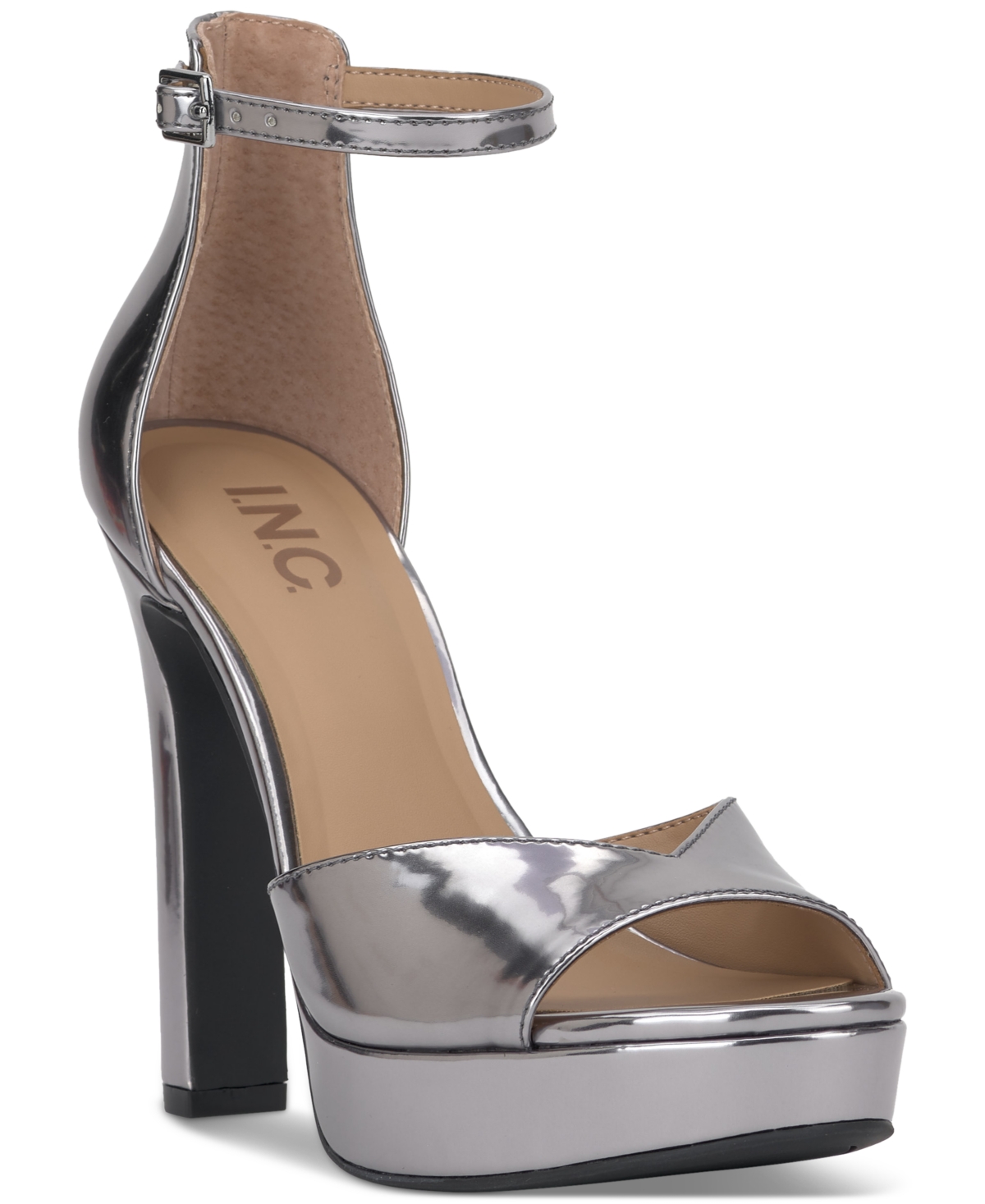 Macy's pewter shoes top