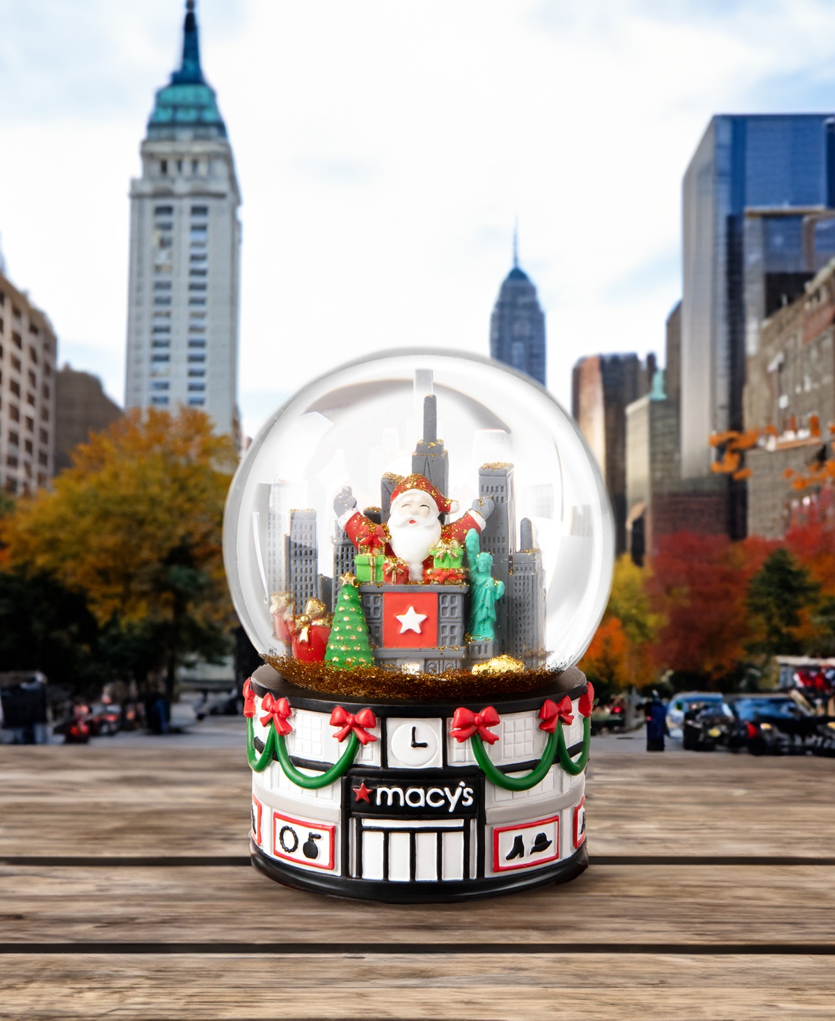 Godinger New York Snow Globe Large, Exclusively At Macy's In Clear