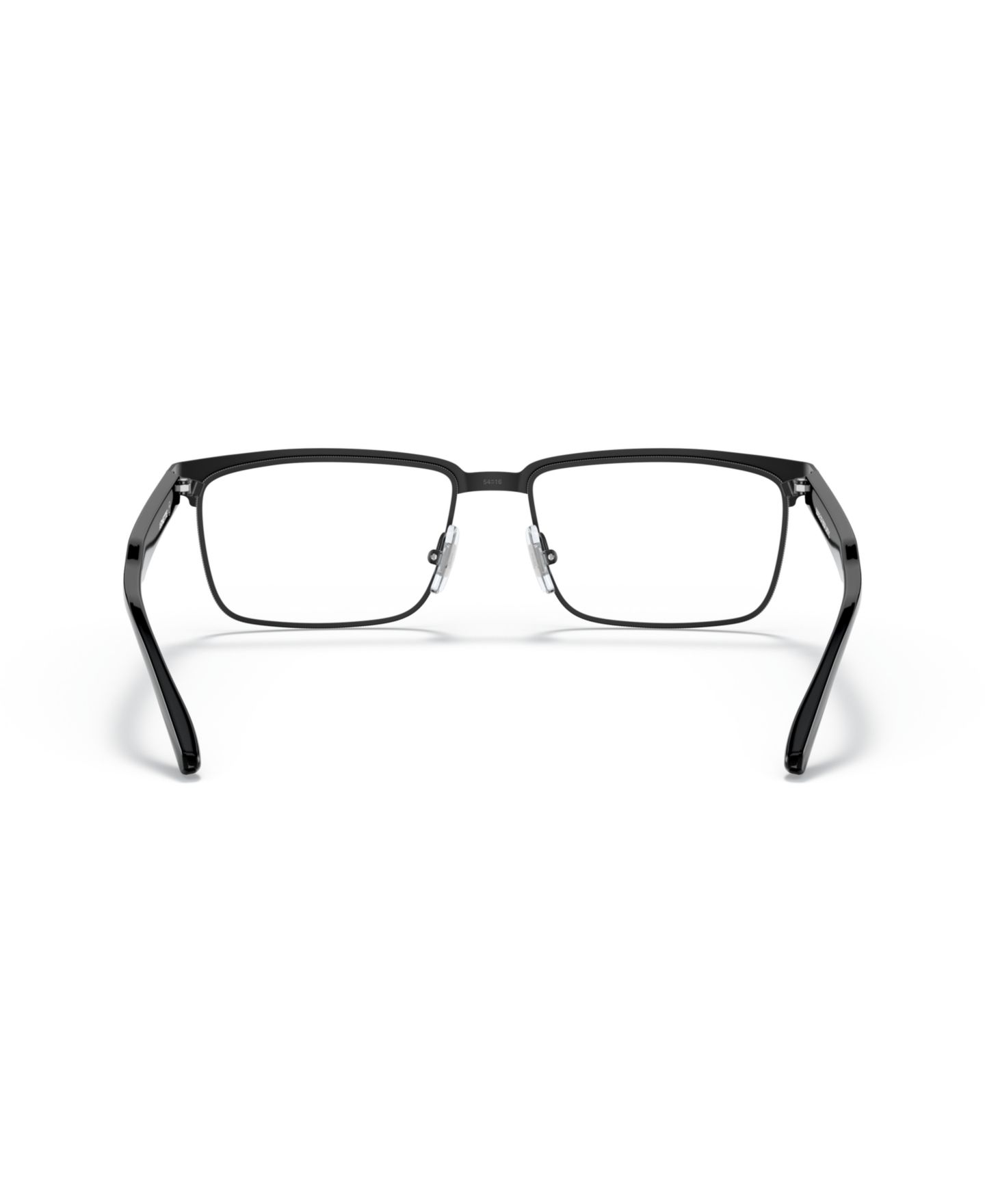 Очки Arnette Unisex Rectangle Metal AN6131 Mokele Eyeglasses, цвет: Матовый чёрный — фото 4