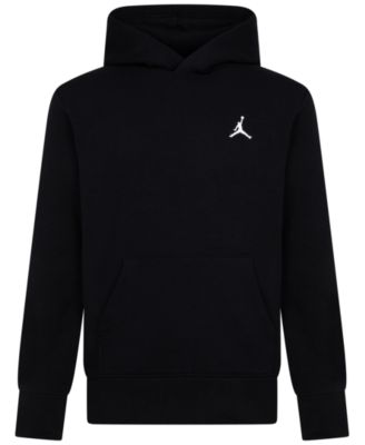 JORDAN popular MEN ESSENTIALS HOLIDAY JUMPMAN FLEECE PULLOVER (BLACK)