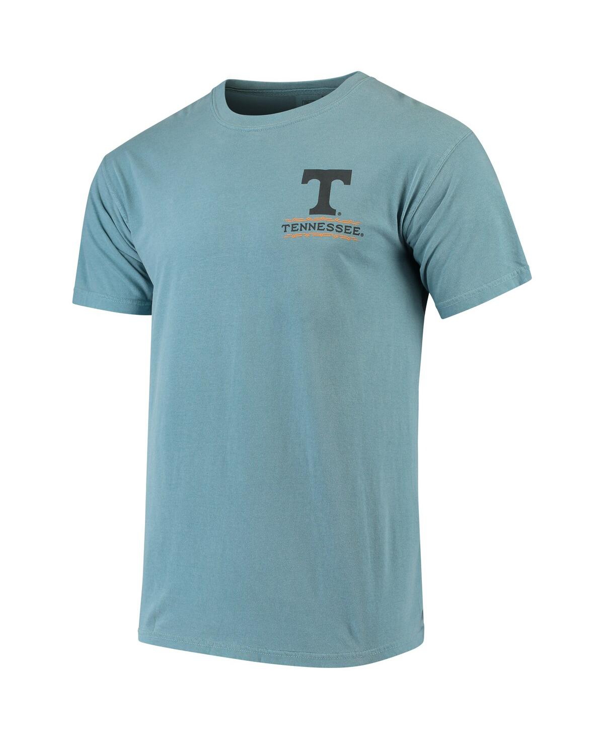 Image One Men's Blue Tennessee Volunteers State Local Comfort Colors T-shirt In Blue