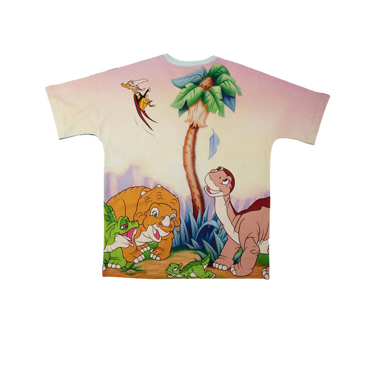 Men's and Women's Mint the Land Before Time Group Graphic T-Shirt