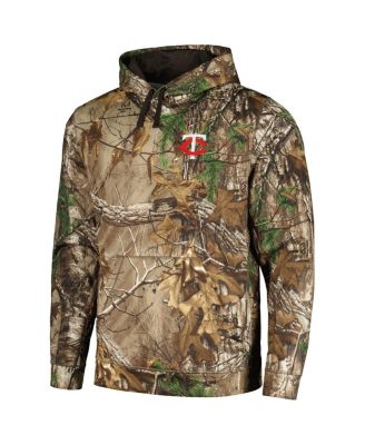 Men's Camo Minnesota Twins Champion Realtree Pullover Hoodie