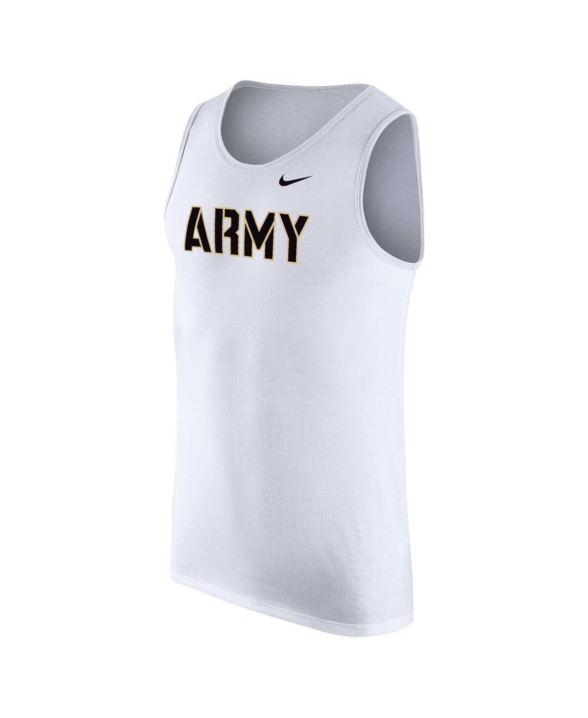 Nike White Army Black Knights Tank Top In White