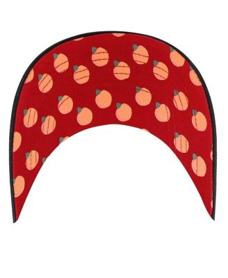 Women's Black Atlanta Falcons Confetti Icon Clean Up Adjustable Hat