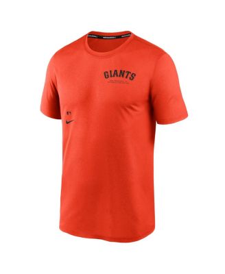 Men's Orange San Francisco Giants Authentic Collection Early Work Tri-Blend Performance T-Shirt