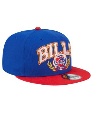 Men's Royal/Red Buffalo Bills Team Establish 9FIFTY Snapback Hat