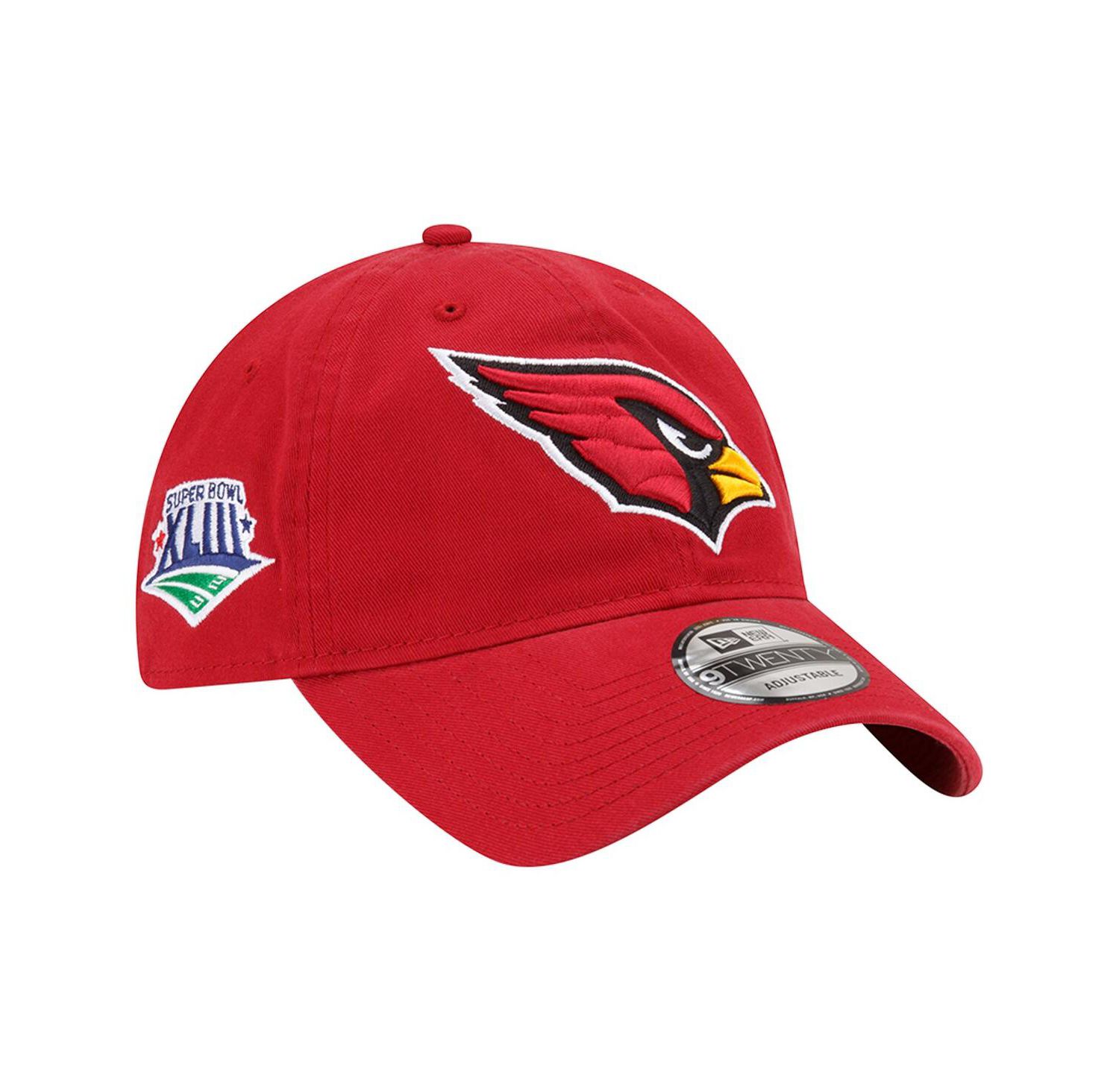 Men's Cardinal Arizona Cardinals Distinct 9TWENTY Adjustable Hat
