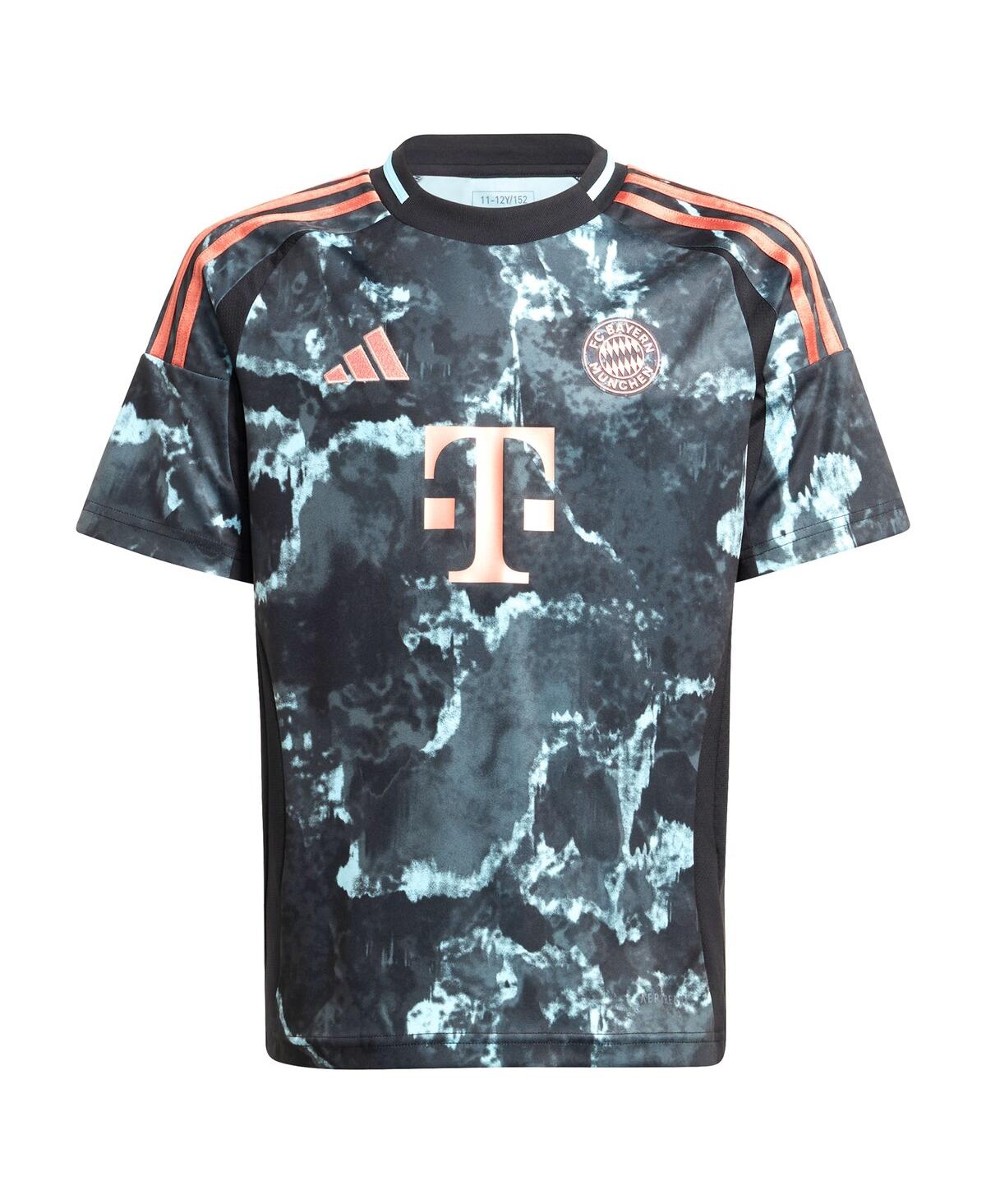 Adidas Big Boys and GirlsBayern Munich 2024/25 Away Replica Jersey - Black