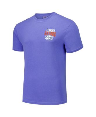 Image One Men's and Women's Royal Florida Gators Hyper Local Phrase Stack Mascot T-Shirt