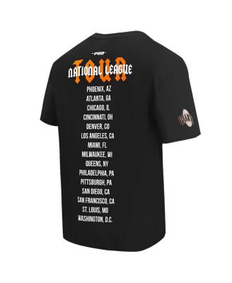 Men's Black San Francisco Giants Oversized City Tour T-Shirt