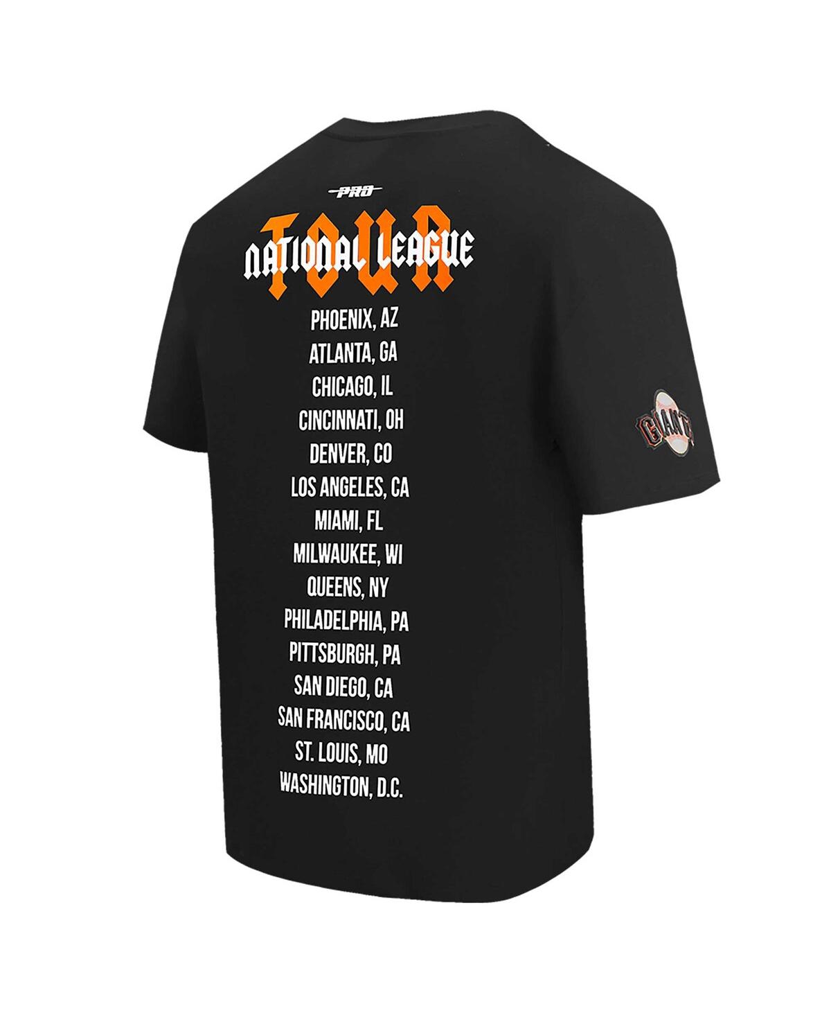 Pro Standard Men'sSan Francisco Giants Oversized City Tour T-Shirt - Black